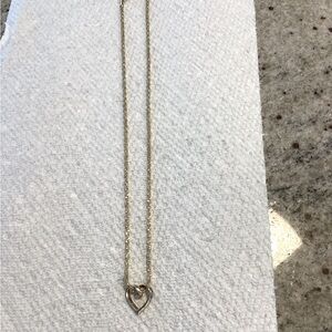 10k gold necklaces with heart